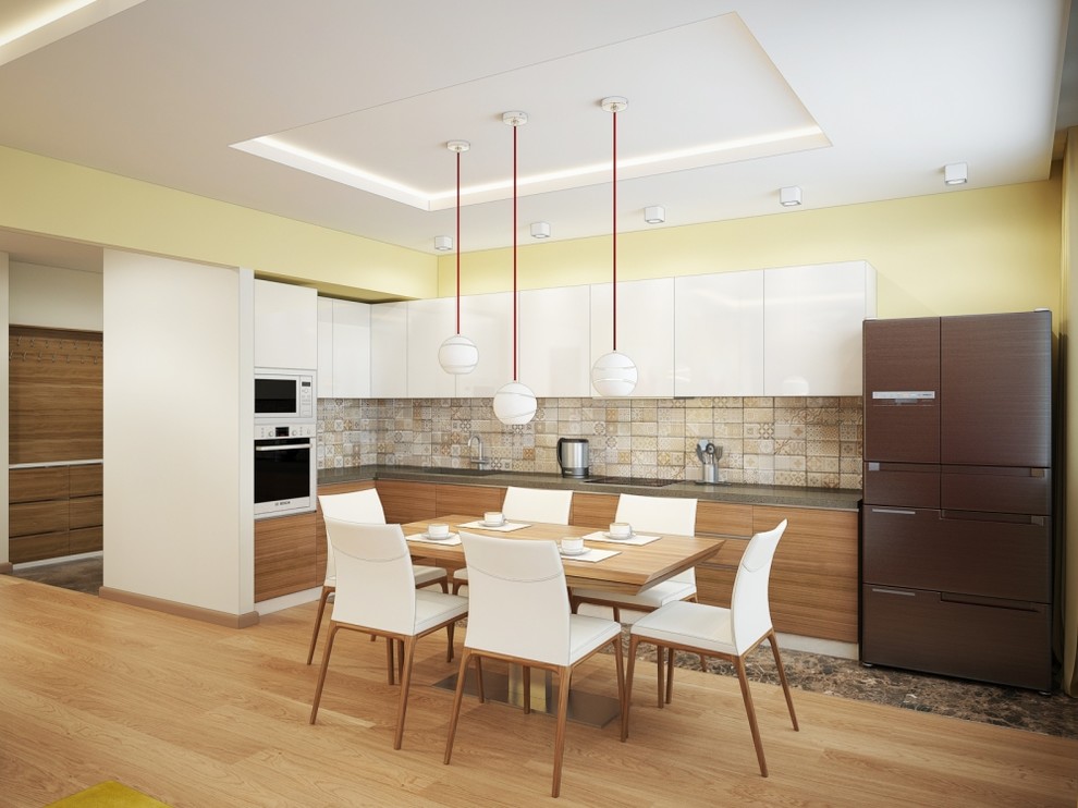 ДИЗАЙН-ПРОЕКТ ДВУХУРОВНЕВОЙ КВАРТИРЫ 203 М2