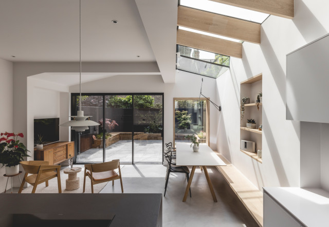 Kitchen, dining and seating modern-kitchen