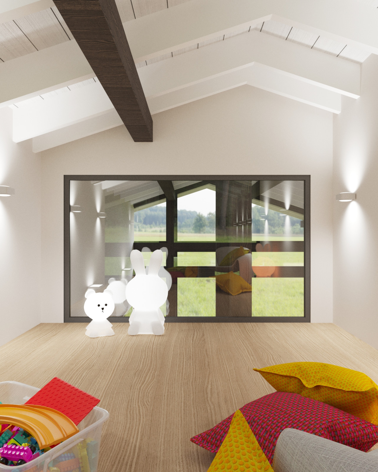 Дом-фахверк, юго-запад Подмосковья, 100 кв.м.