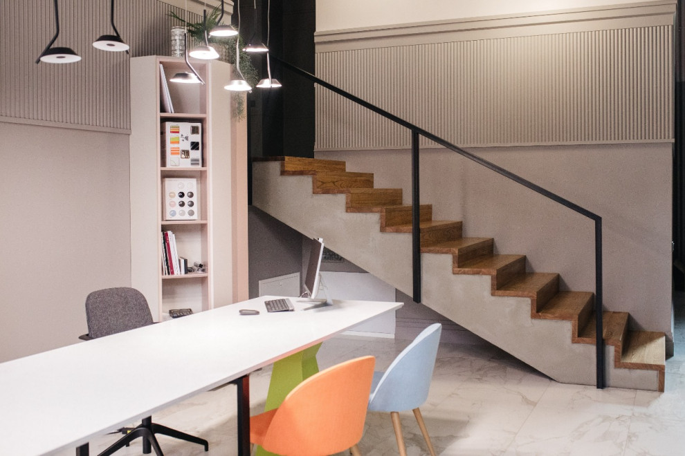 Шкаф и стол из искусственного камня Кориан