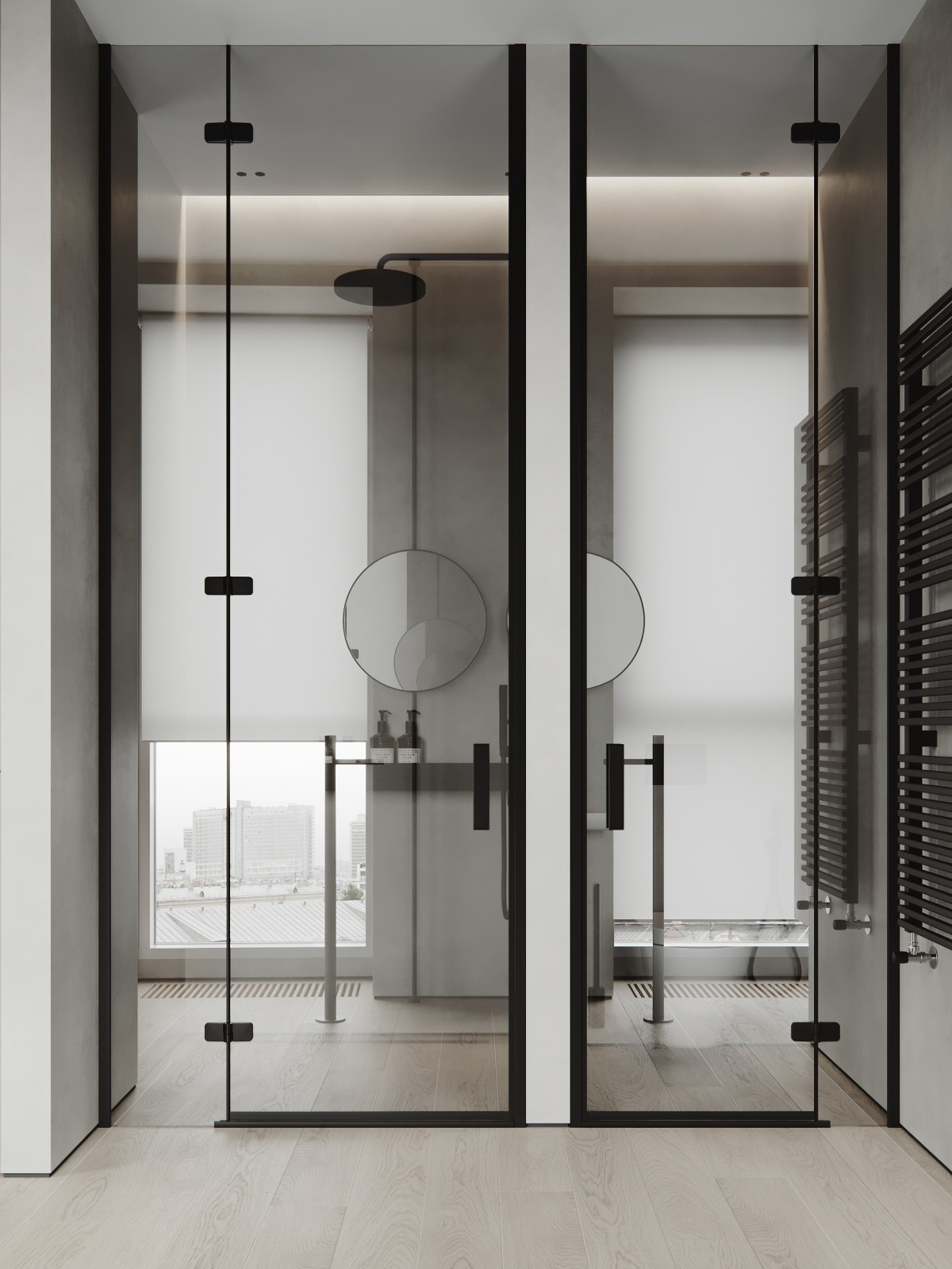 Квартира 144,8 m в стиле современный минимализм