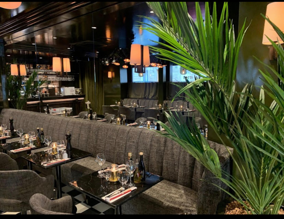 Restaurant italien chic Courcelles