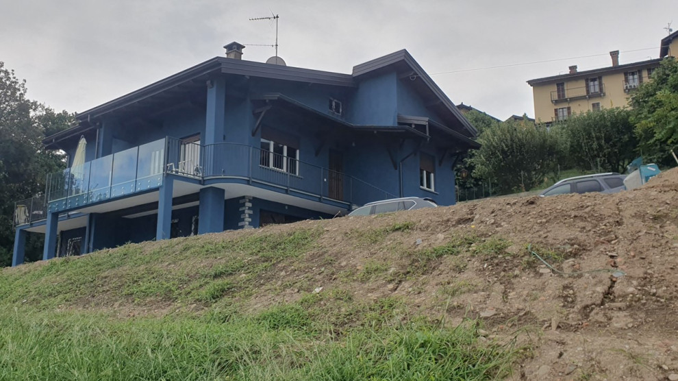 Progetto realizzato La facciata blu