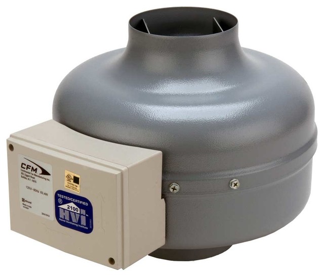 Axc In Line Duct Fan 4 And 150 Cfm Contemporary Bathroom Axc In Line Duct Fan 4 And 150 Cfm