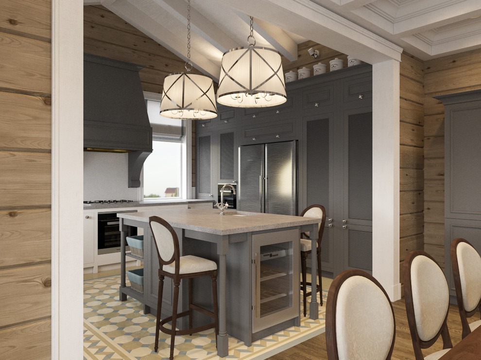 Загородный дом. Лужки. Россия, Московская область / 2016