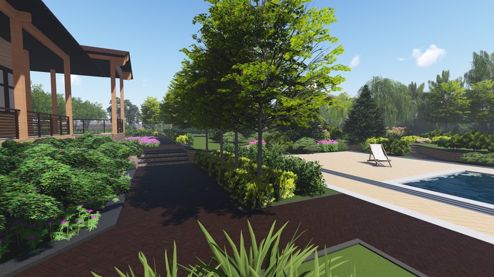 Большой сад на 2 гектарах