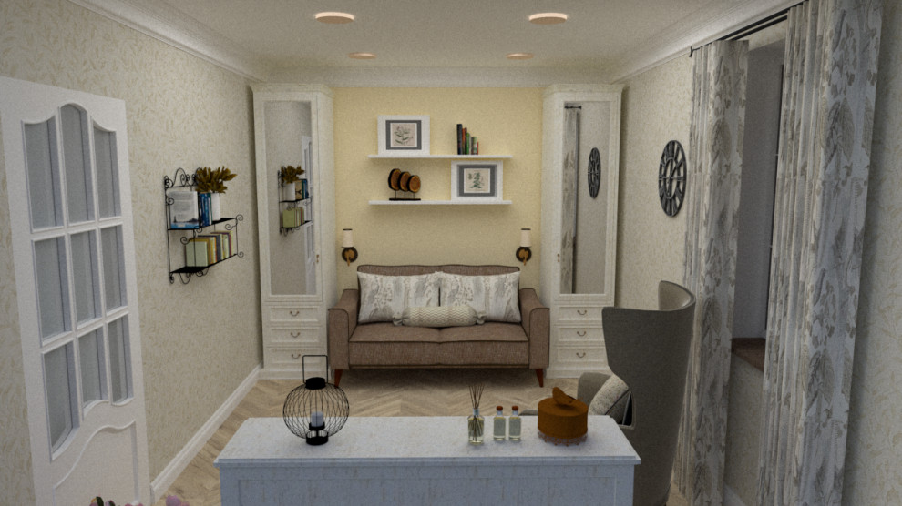 Спальня в дачном домике