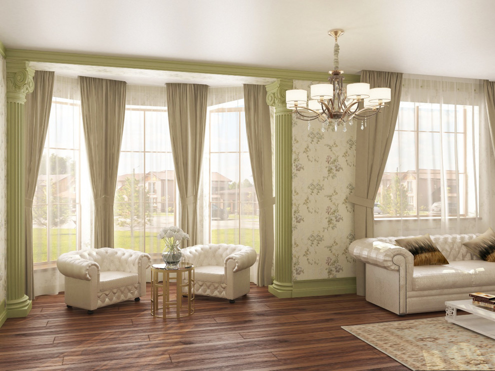 Интерьер в стиле арт-деко для загородного дома