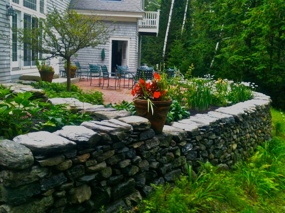 Island Terrace Traditional Landscape Portland Maine by Green