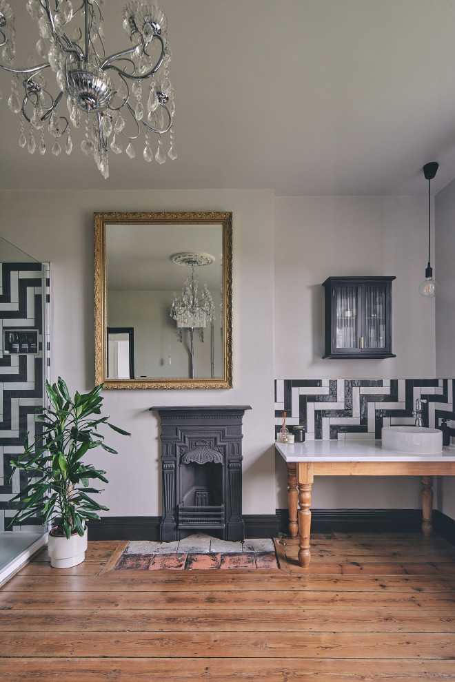 Inspiration for an eclectic bathroom in West Midlands.