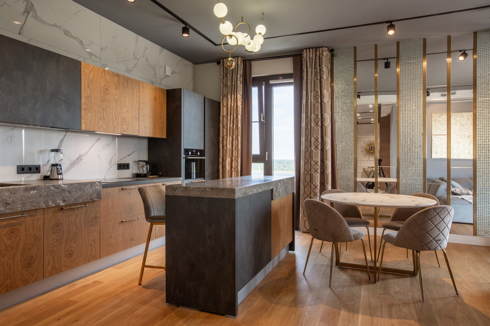 Фотографии проекта - квартира в стиле ар-нуво, ЖК "Кокос"