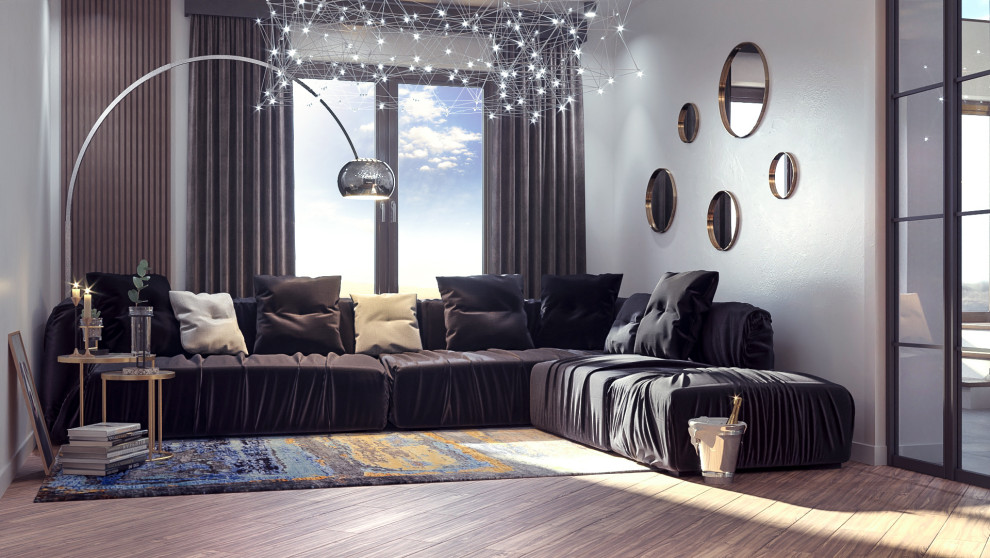 Разработка визуальной концепции шоурума (167 м2) для застройщика в г. Уфа