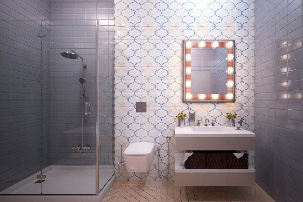 Квартира в стиле контемпорари.