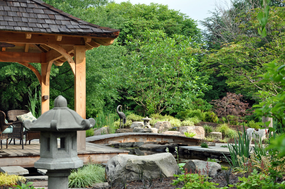 This is an example of an asian garden in Baltimore.