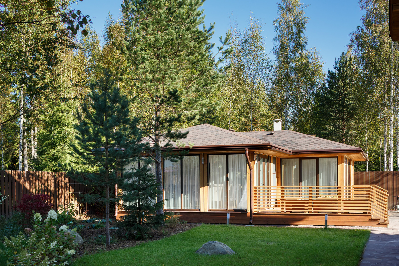 Летняя кухня с барбекю