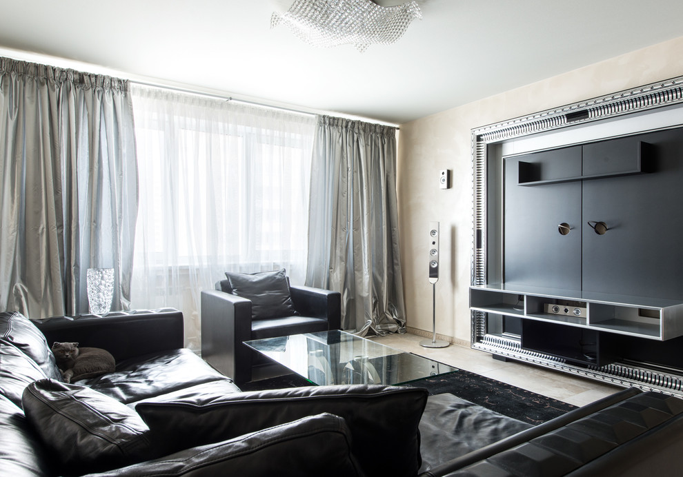 "Ход конём" - квартира в стиле ар-деко 150 м2, г. Люберцы