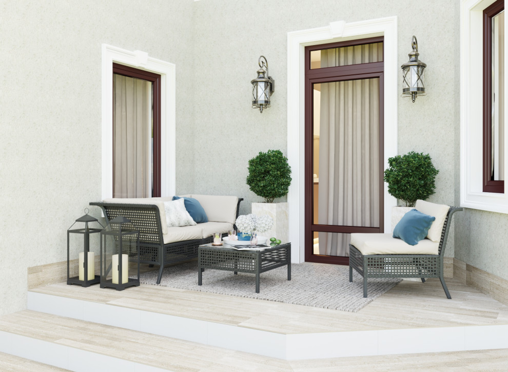 Интерьер частного дома с террасой в Калининградской обл.