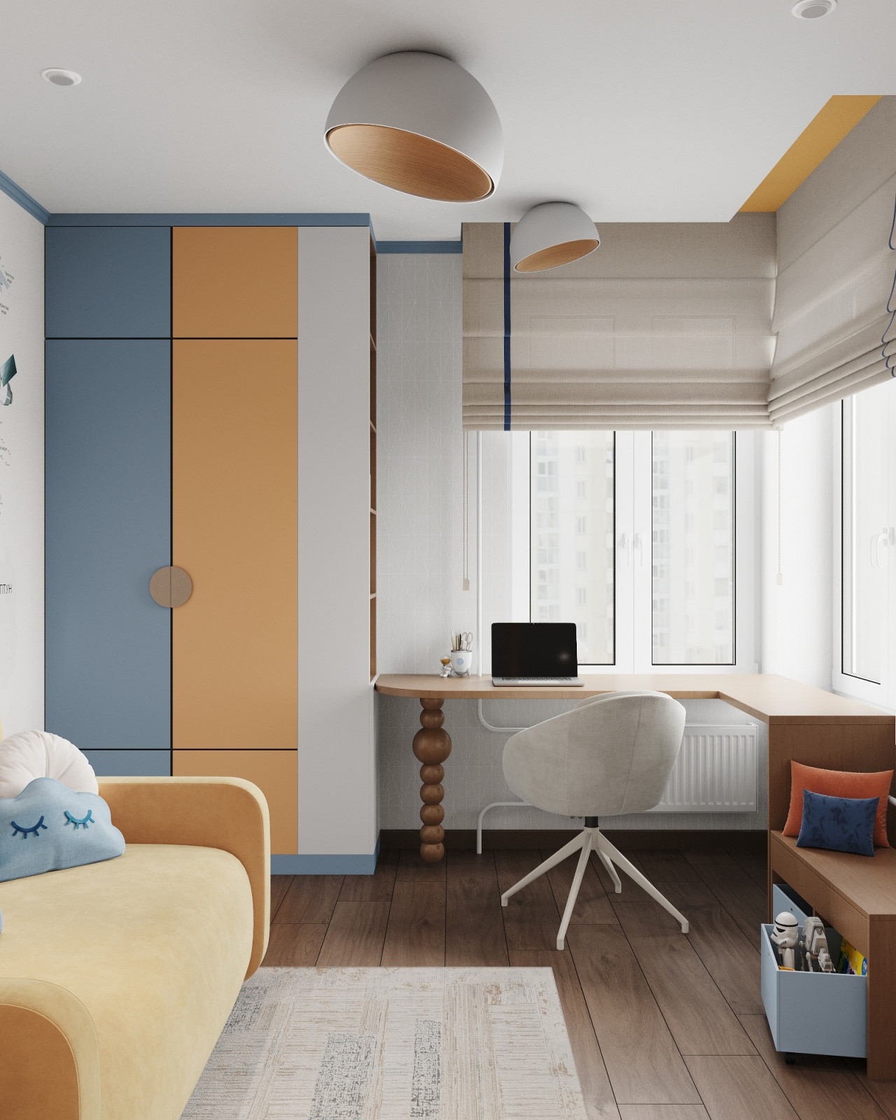 Проект детской комнаты для мальчишки