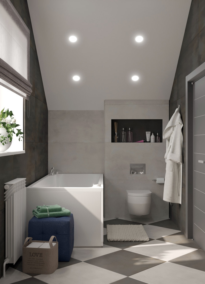 Интерьер жилого домас мансардой,г. Бор