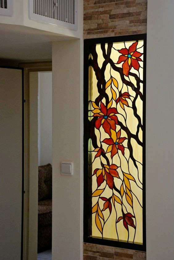 Витражные окна, перегородки