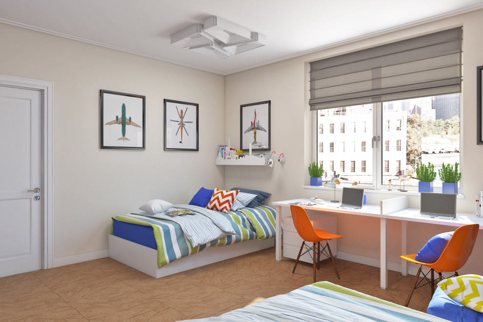 Детская комната с грифельной стеной