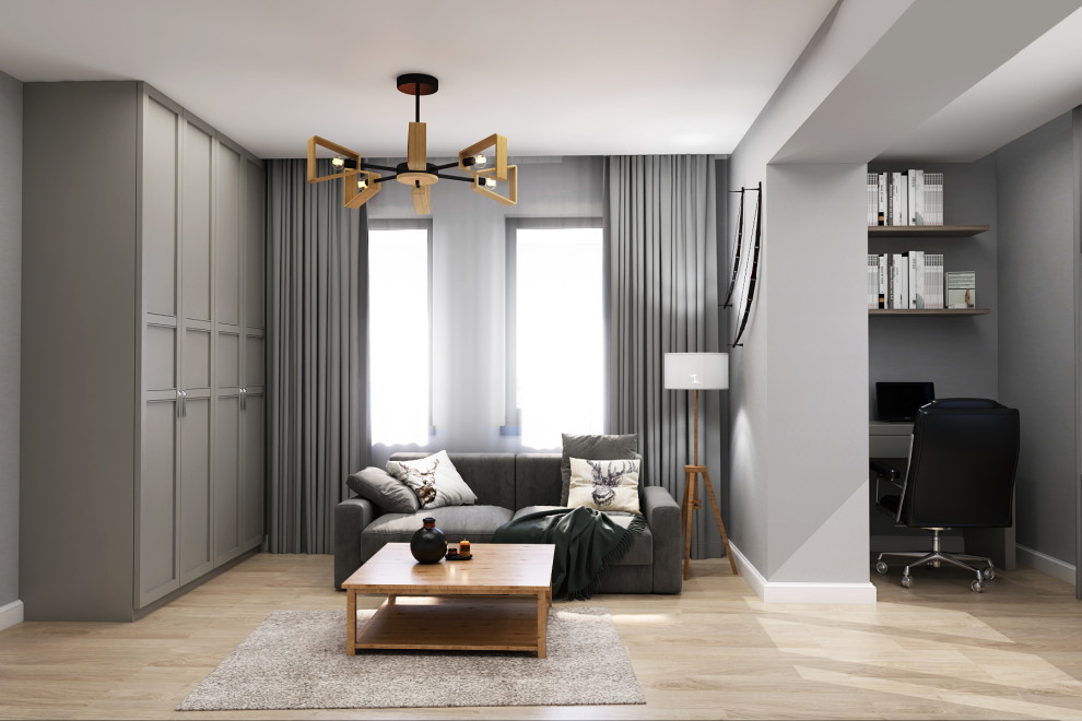 Интерьер тау хауса в скандинавском стиле