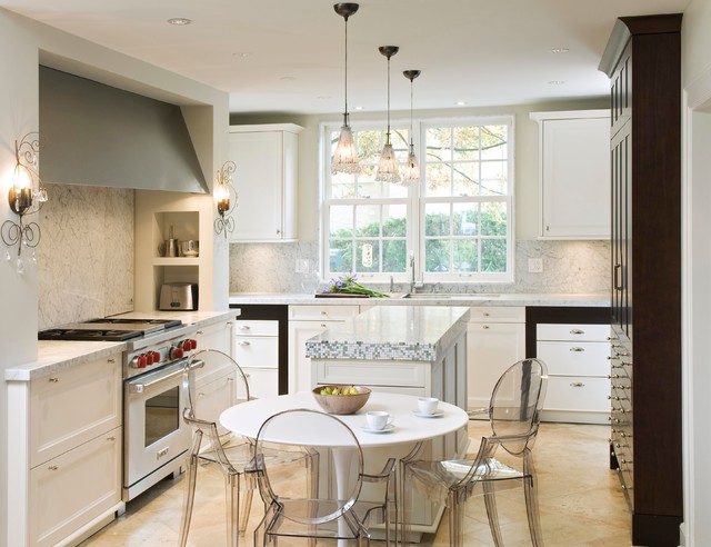 Beaux Arts Kitchen transitional-kitchen