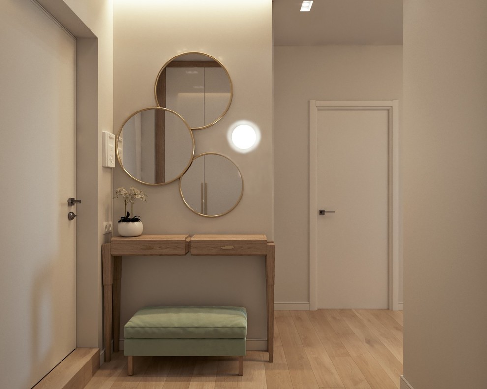 Дизайн-проект трехкомнатной квартиры "Мятное настроение"