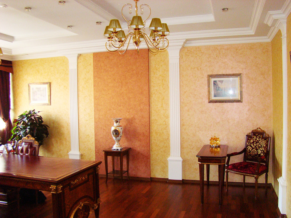 Офисы, кабинеты, лестничные марши, фасады