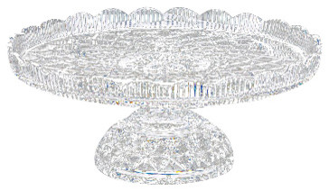 Waterford Crystal Waterford Crystal Lace Footed Cake Plate 160034