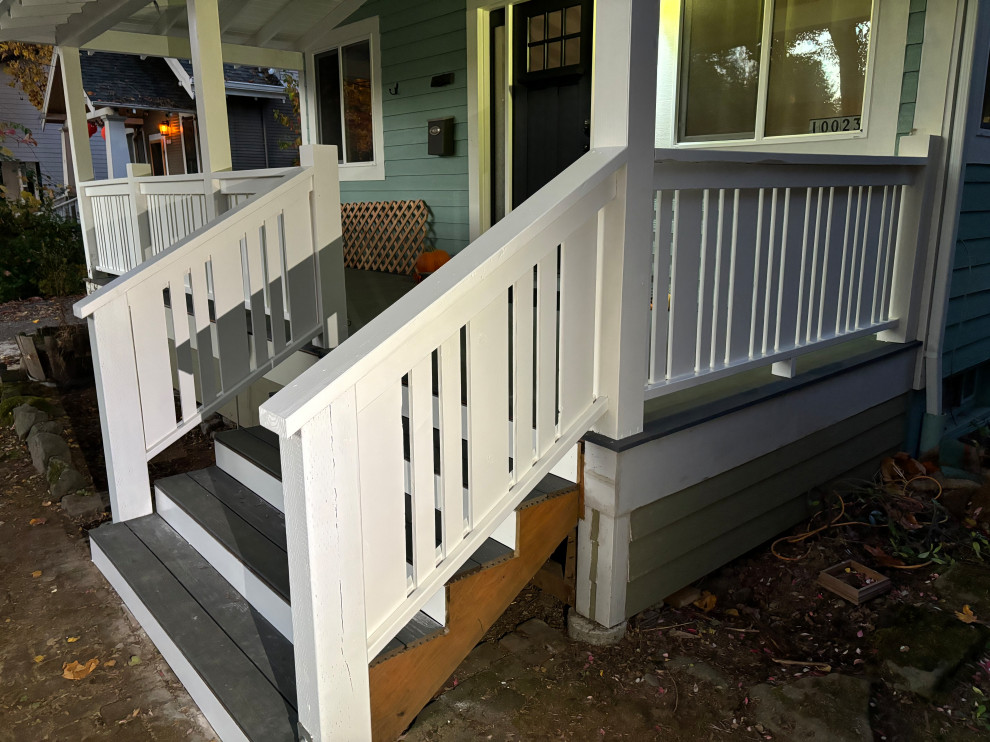 Deck Railing, Steps