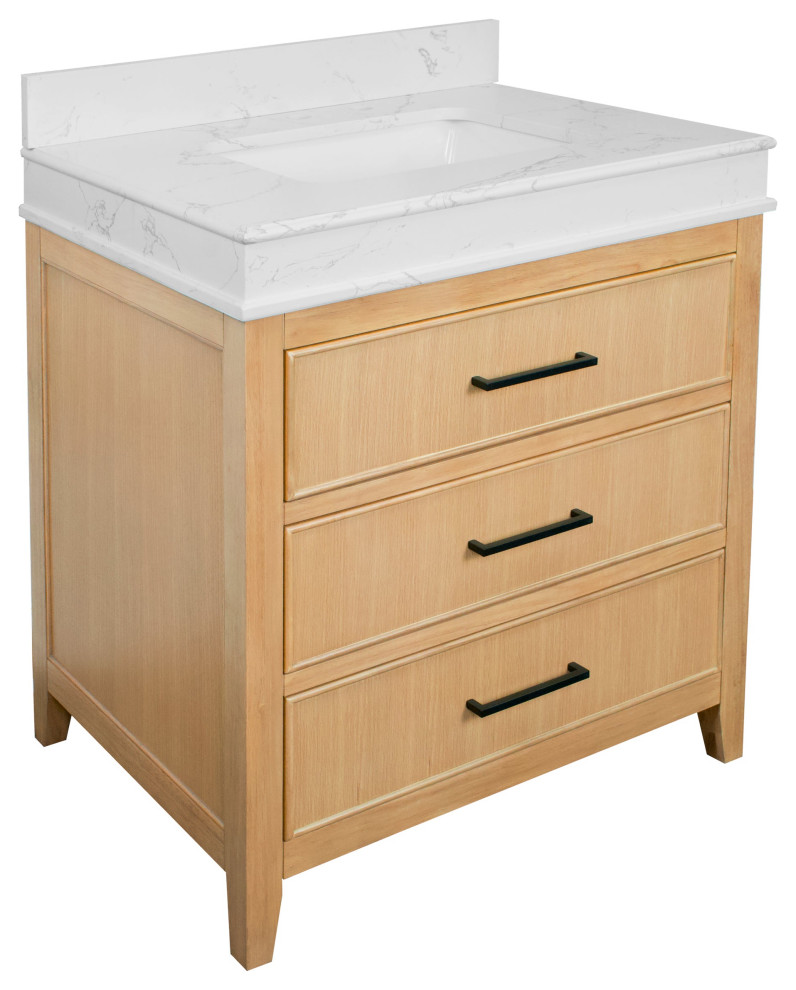 Kensington 30" Bathroom Vanity - Transitional - Bathroom Vanities And Sink Consoles - by Kitchen ...