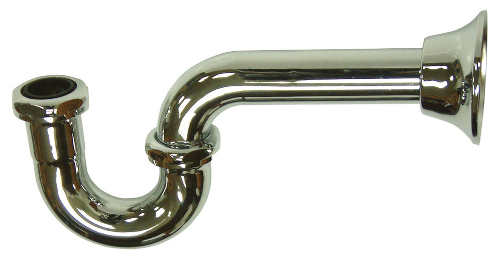 Kingston Brass CC2126 Vintage 1-1//2 Inch Decor P-Trap Polished Nickel