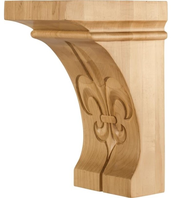 Hardware Resources Cor42 2 Corbel With Fleur De Lis Styling 10 H