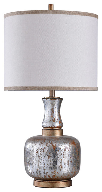 Eirian Table Lamp Antique Silver Copper White Shade Farmhouse Lamps By Stylecraft Home Collection - Antique Farmhouse Table Lamps Eirian Table Lamp Antique Silver Copper White Shade Farmhouse Lamps By Stylecraft Home Collection - Antique Farmhouse Table Lamps
