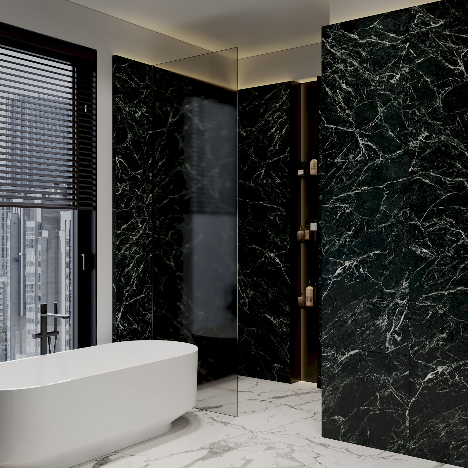 spacious modern apartment