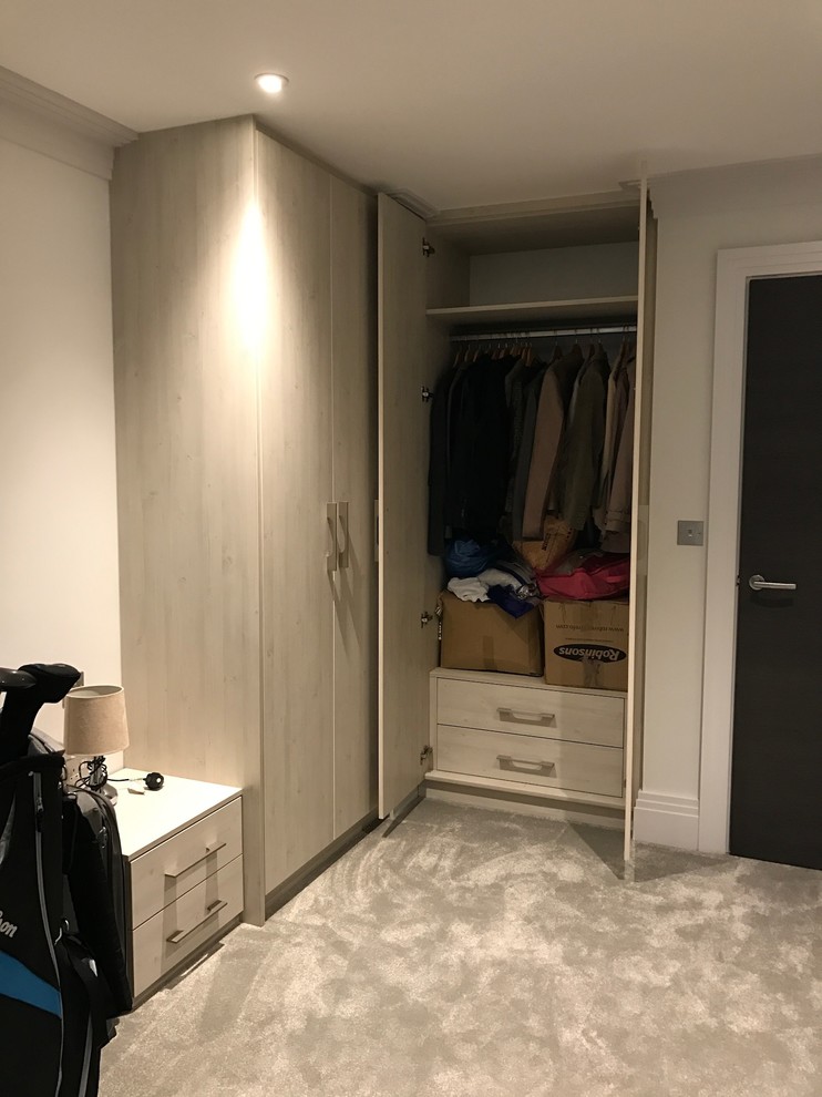 Minimalist storage solution for Master Bedroom