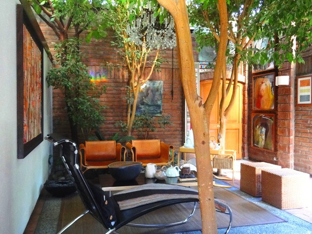 Houzz Tour: Eclectic Chilean Home Embraces Trees