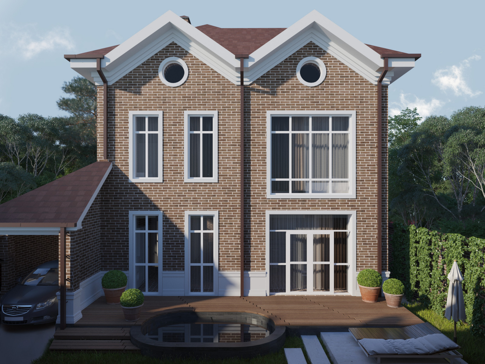 Дом в английском стиле