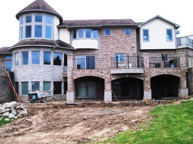 Custom Steel-Cement Raised Deck