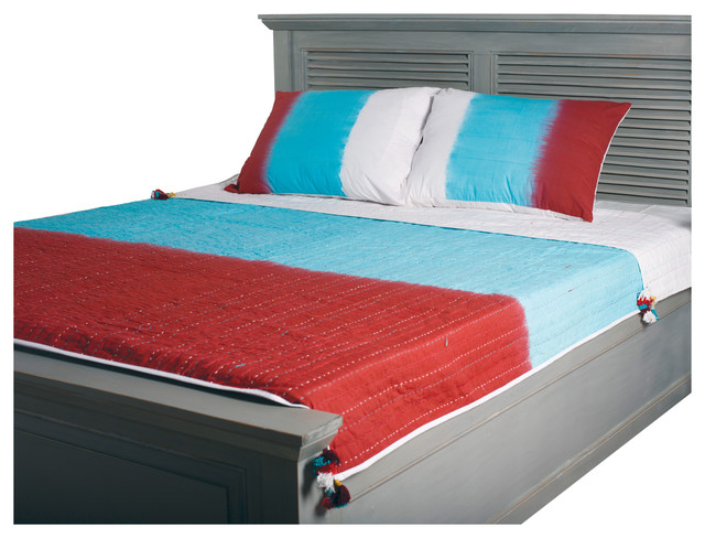Ombre Quilt Set Contemporary Quilts And Sets By Karma Living Houzz Ombre Quilt Set Contemporary Quilts, Karma Living Bedding