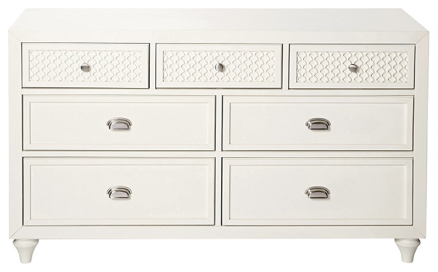 palma 7 drawer double dresser