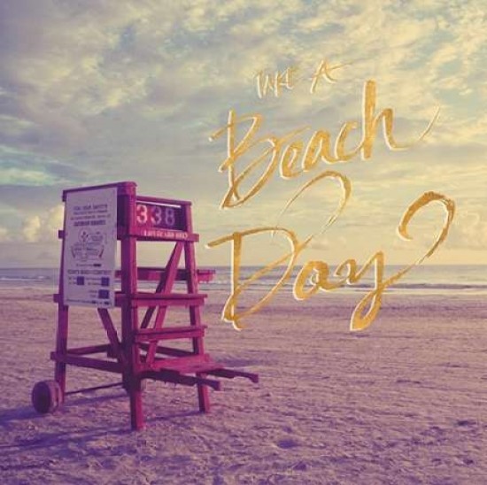 Take a Beach Day Poster Print by Gail Peck Item VARPDX11105JJ, 12 x