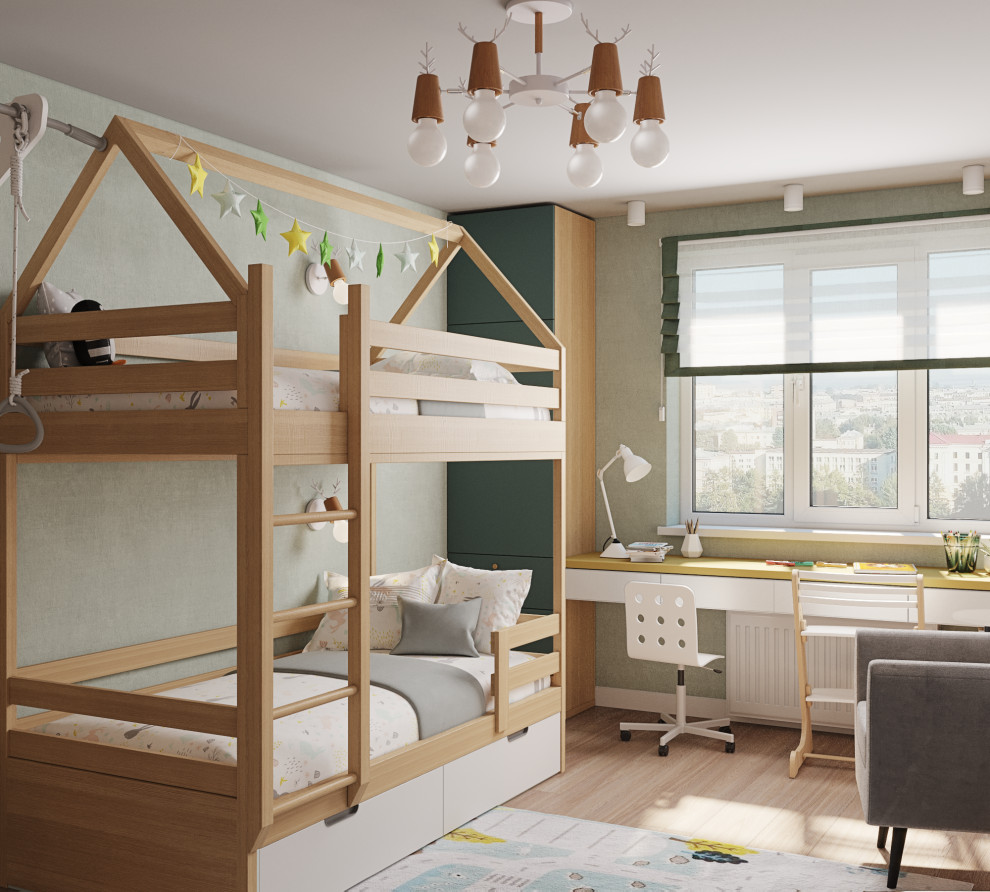 Детская в скандинавском стиле