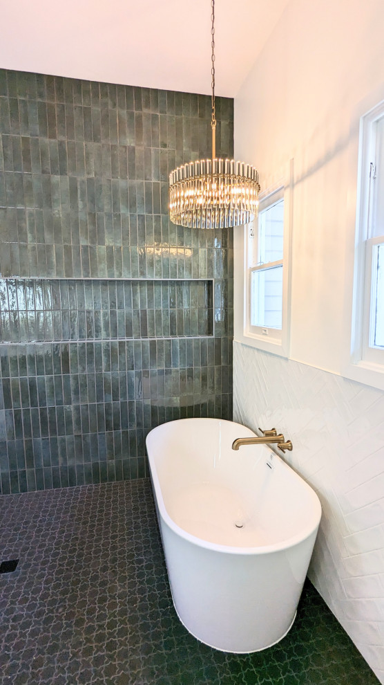 Bathroom - transitional bathroom idea in Austin