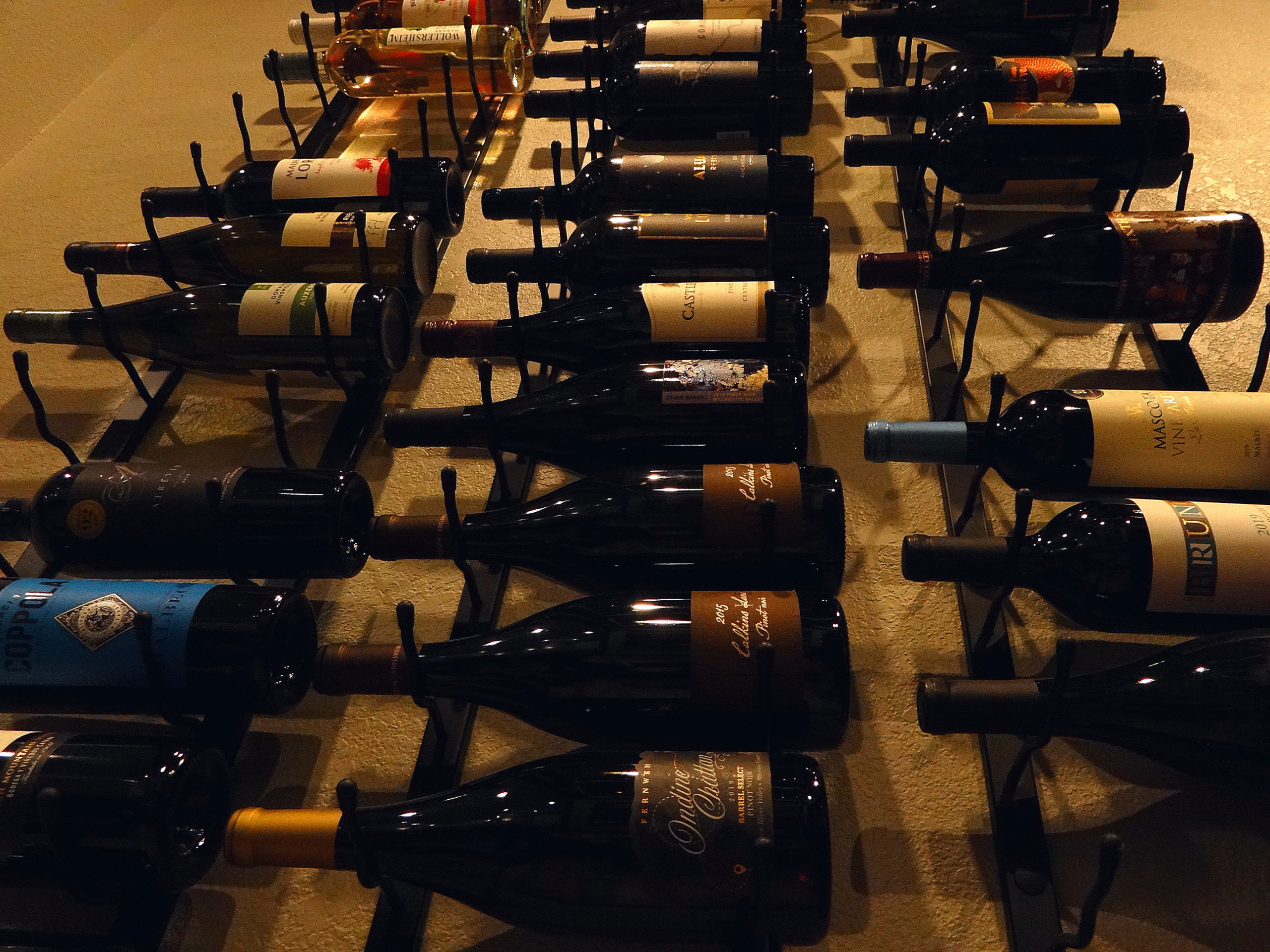 Sussex Residence - Lower Level Wine Room