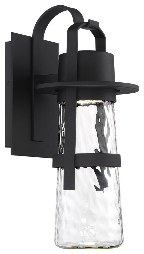 Modern Forms WS-W28521 Balthus 21" Tall LED Outdoor Wall Sconce - Black