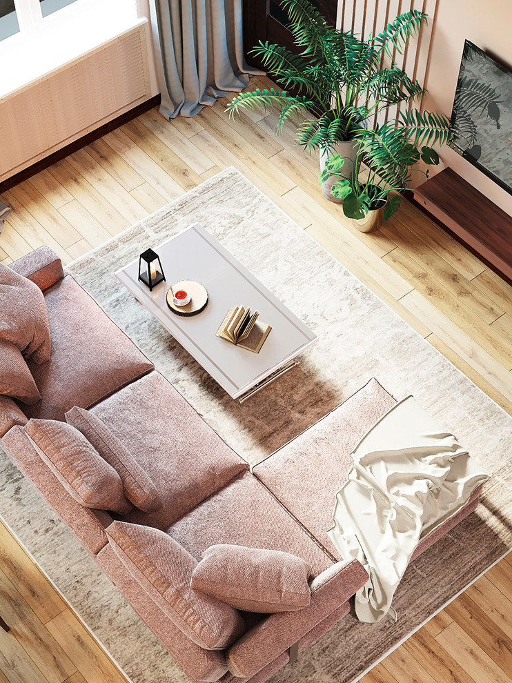 современный дизайн с эко элементам