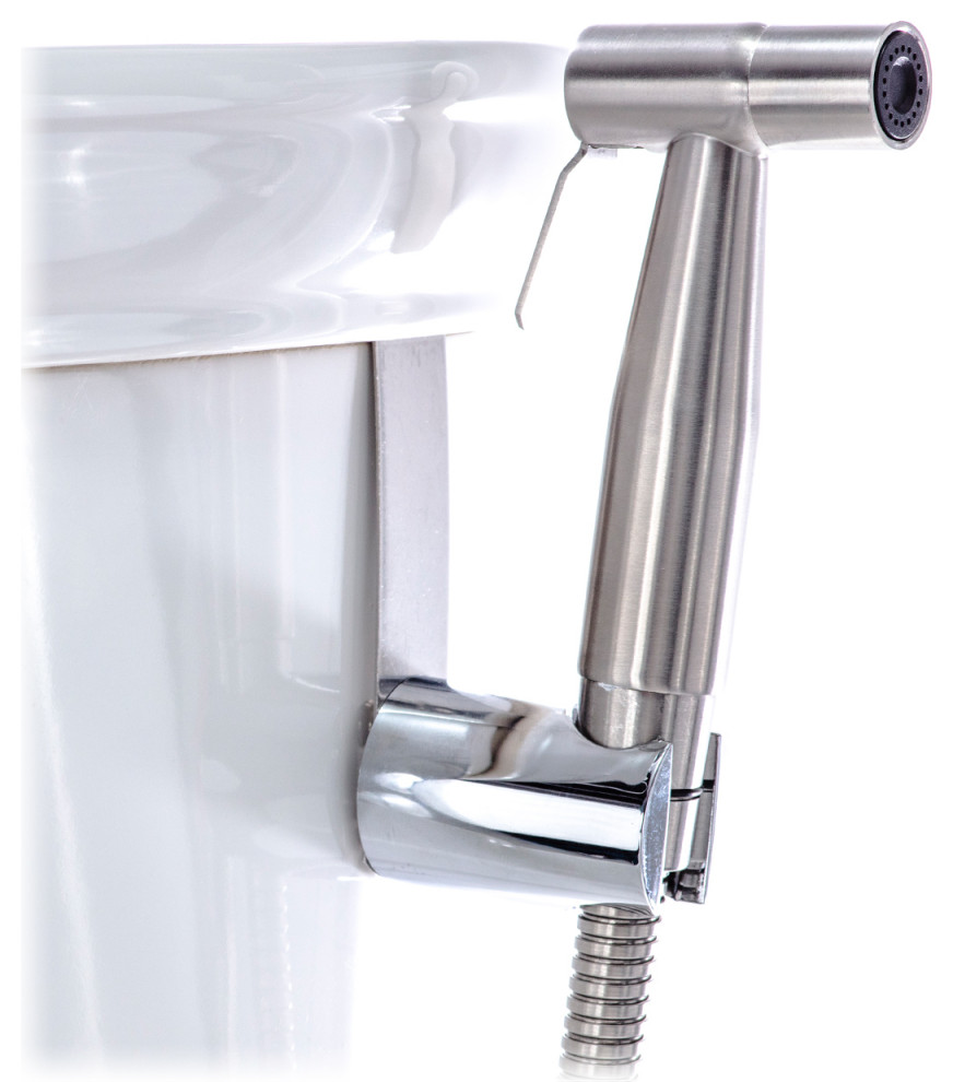 Bidet NonElectric Toilet Attachment Self Cleaning Nozzles, Bidets