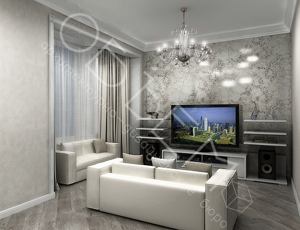 Квартира в Боткинском проезде (гостиная)